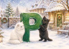 "Ukrainian Alphabet &ndash; R" Postcard
