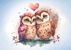 Owls in love (2)