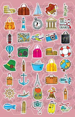Travel Stickers (3)