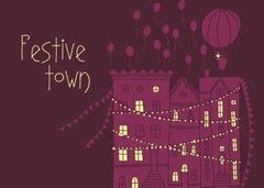 Festive town