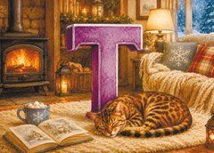 "Ukrainian Alphabet &ndash; T" Postcard