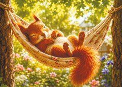 Postcard "Rest" (3) (AI)