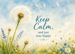 Листівка Keep calm (26-2)
