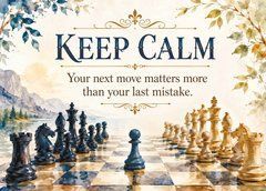 Листівка Keep calm (26-3)