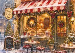 "Festive Shop Window" Greeting Card (26-9)