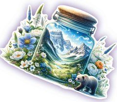 Фігурна листівка "Життя" (1)