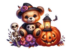 Halloween bear (24-3)