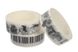 Set of 12 decorative adhesive tapes "Black and white"