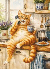Листівка "Життя котика" (26-24)