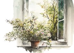 Spring on the windowsill (23-17)