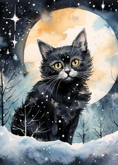 Cat in the night (3)