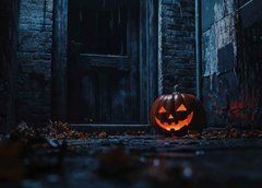 Поштова листівка "Гелловін" (25-11)