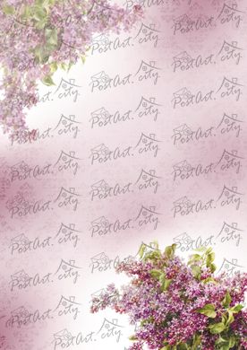 Paper for writing letters "Lilac"