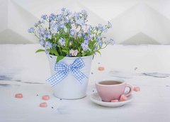 Coffee and flowers (24-3)