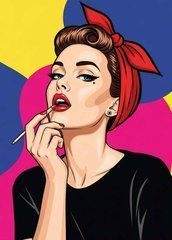 Postcard "Pin Up" (26-3)