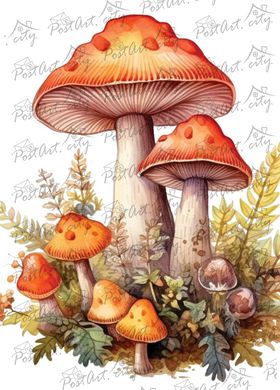 Mushrooms (23-26)