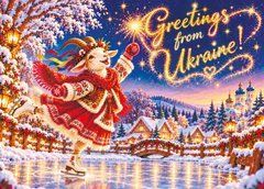 "Greetings from Ukraine" Postcard (14)