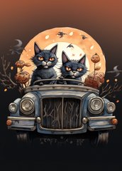 Halloween cats (23-2)