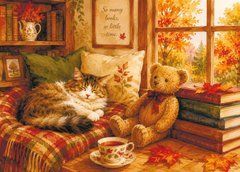 "A Cat's Life" Postcard (26-66)