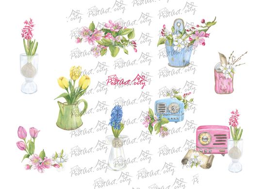 Set of stickers "Spring" (2)