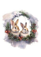 Christmas rabbit (23-4)
