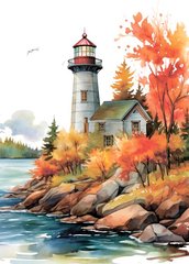 Autumn Lighthouse (5)