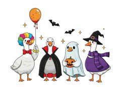 "Geese" Postcard (26-4)