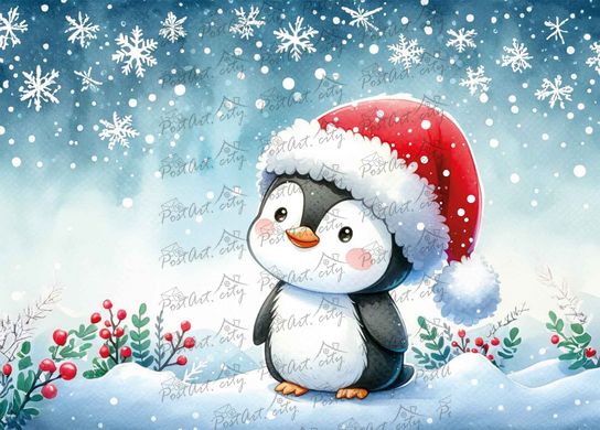 New Year's penguin (1)