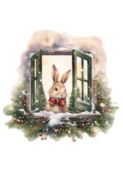 Christmas rabbit (23-7)