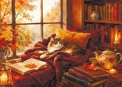 "A Cat's Life" Postcard (26-71)