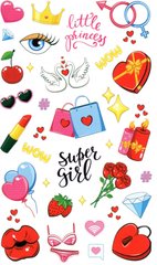 Стікери "Super girl-2"