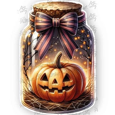 Shaped postcard "Halloween" (24-14)