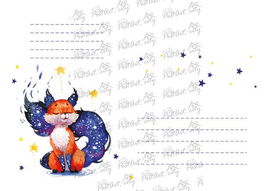 Fox envelope. Space  2