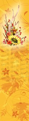 Bookmark "Sunflowers" (2)