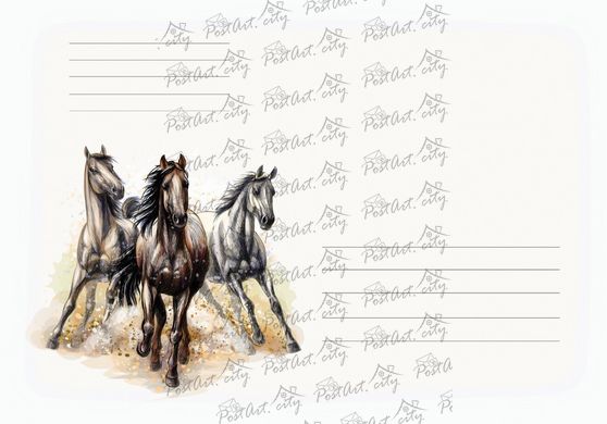 Horse envelope