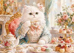 "A Cat's Life" Postcard (26-37) (AI)