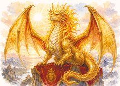 "Zodiac Signs: Dragon" Postcard (5)
