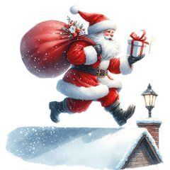 Postcard "Santa. New Year" (26-3)