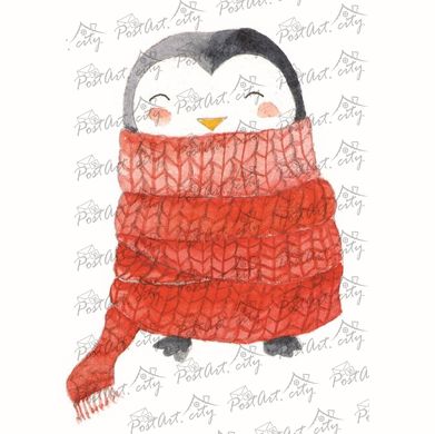 Пінгвінчик в шарфі