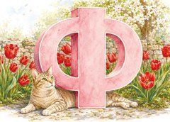 "Ukrainian Alphabet &ndash; F" Postcard