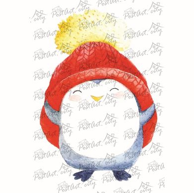 Пінгвінчик в шапці