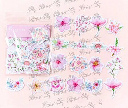 Set of stickers "Spring flowers"