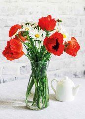 Postcard "Poppies" (26-2)