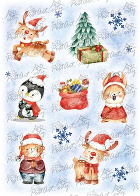 Set of stickers "New Year" (2)