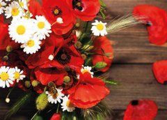 Postcard "Poppies" (26-3)