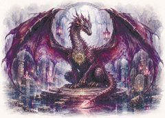 "Zodiac Signs: Dragon" Postcard (8)